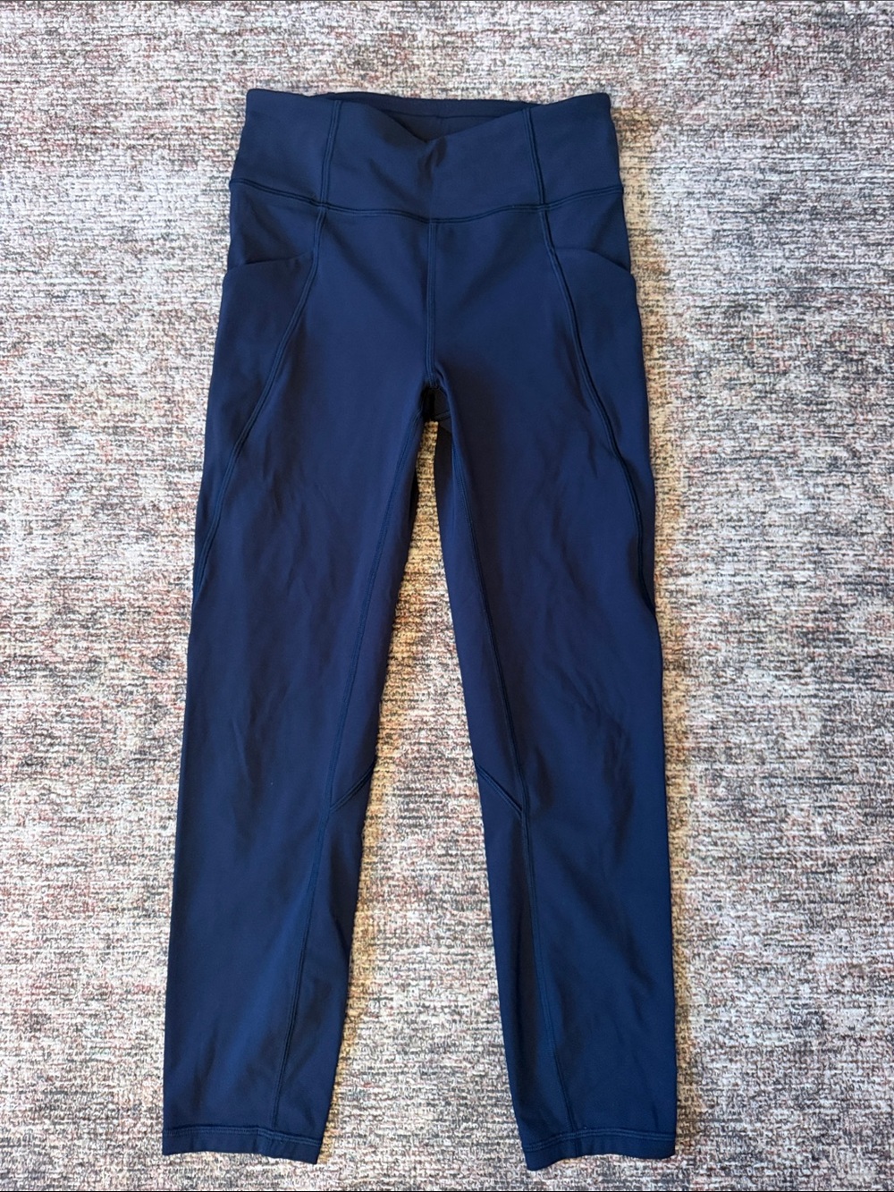 lululemon athletica Navy High-Rise Pocket Leggings